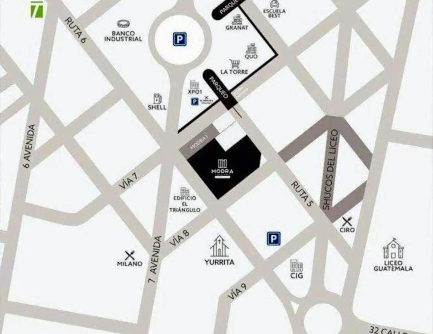 ¡Torre Modra Apartamento Moderno Atractiva Zona 4! Gwatemala